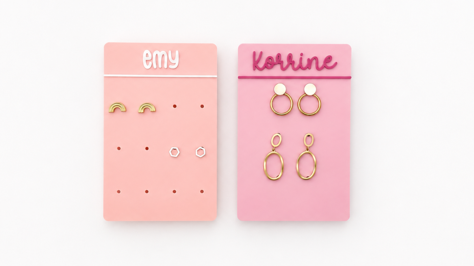 3D Personalized Travel Earring Holder
