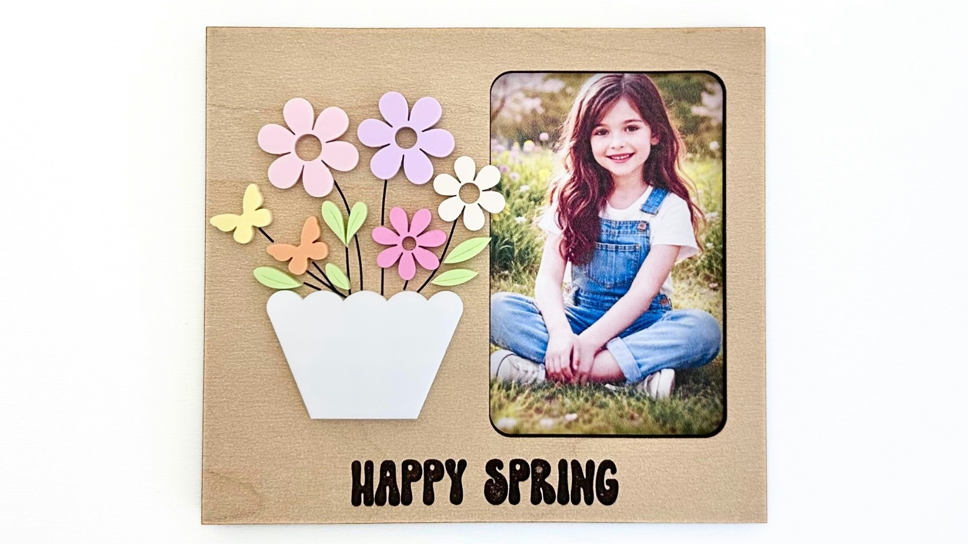 Spring Floral Frame