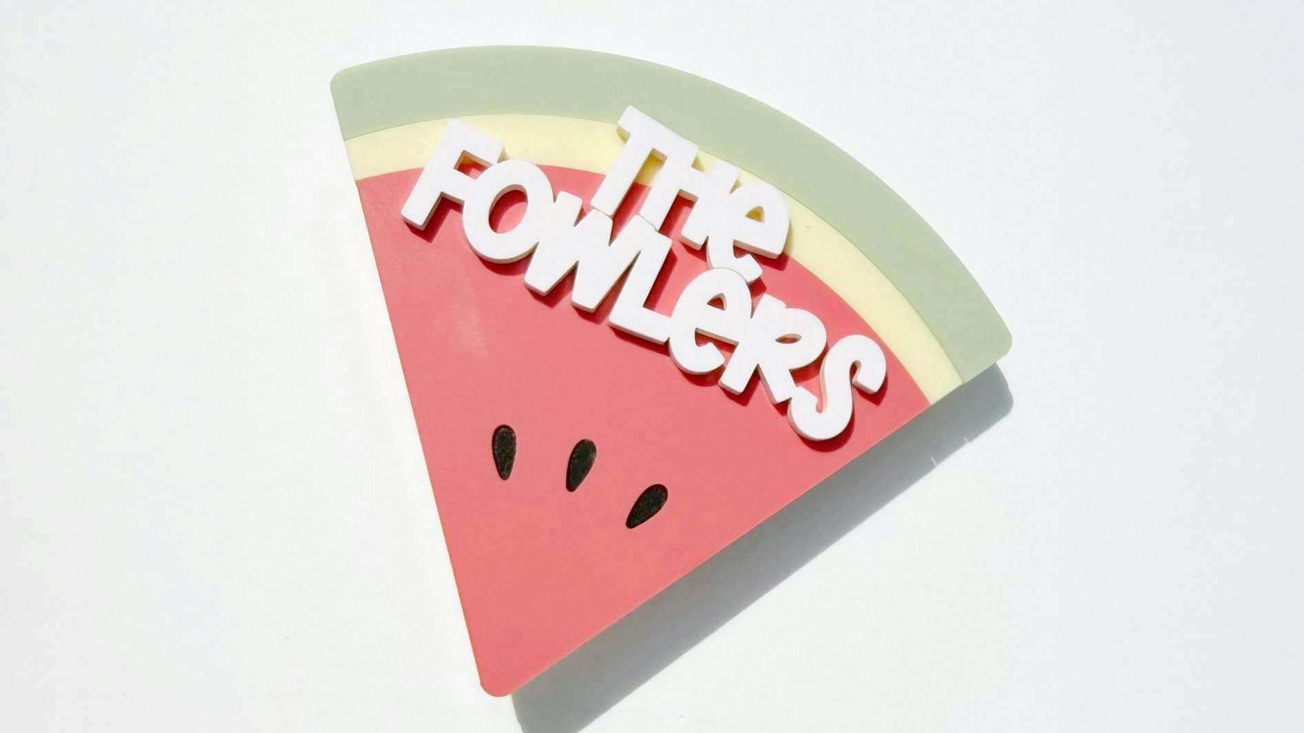 Watermelon Slice Bag Tag