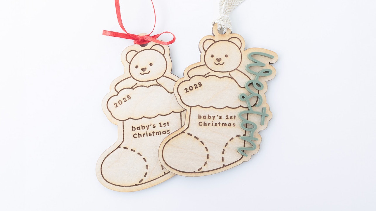 Baby's 1st Christmas Bear Ornament
