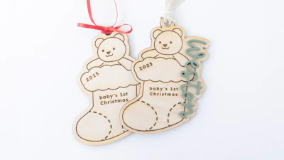 Baby's 1st Christmas Bear Ornament