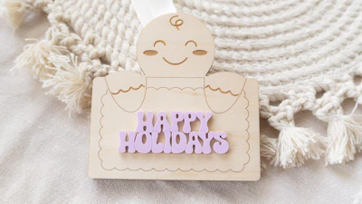 Gingerbread Gift Card Holder Ornament
