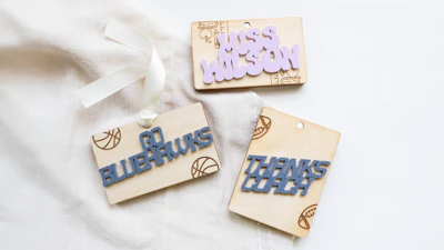 Teacher / Coach Gift Card Holder Ornament